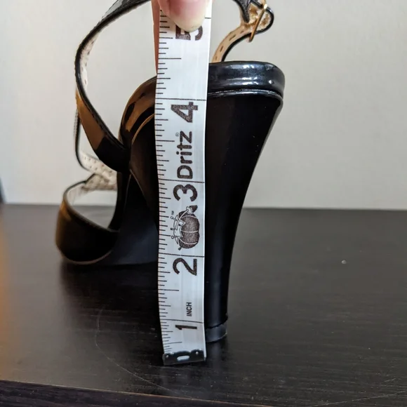 NWOT B.A.I.T. Patent Slingback Heels 🖤 - Picture 6 of 6